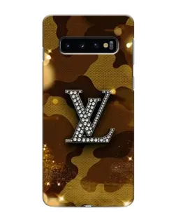 Чехол для Samsung Galaxy S10 с картинкой «Камуфляжный Louis Vuitton»