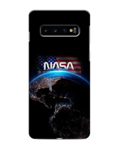 Чехол для Samsung Galaxy S10 с картинкой «Земля из космоса NASA»