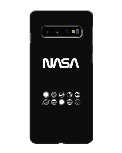 Чехол для Samsung Galaxy S10 с картинкой «NASA — технический принт»