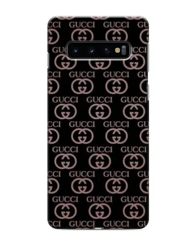 Чехол для Samsung Galaxy S10 с картинкой «Классическая монограмма Gucci»