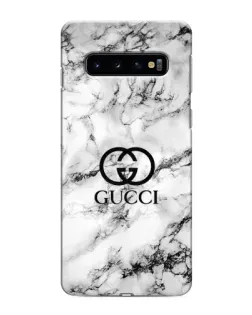 Чехол для Samsung Galaxy S10 с картинкой «Gucci — мраморный шик»