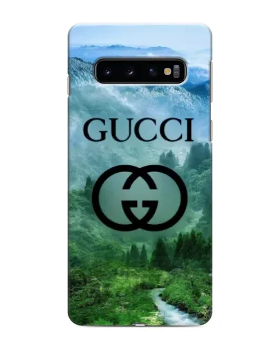Чехол для Samsung Galaxy S10 с картинкой «Gucci — горный пейзаж»