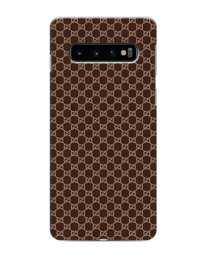 Чехол для Samsung Galaxy S10 с картинкой «Gucci — шоколадная сетка» Чехол для Samsung Galaxy S10 с картинкой «Gucci — шоколадная сетка»