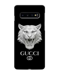 Чехол для Samsung Galaxy S10 с картинкой «Gucci — серебряный лев» Чехол для Samsung Galaxy S10 с картинкой «Gucci — серебряный лев»