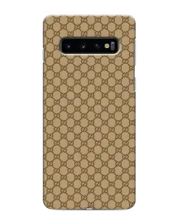 Чехол для Samsung Galaxy S10 с картинкой «Gucci — классический беж» Чехол для Samsung Galaxy S10 с картинкой «Gucci — классический беж»
