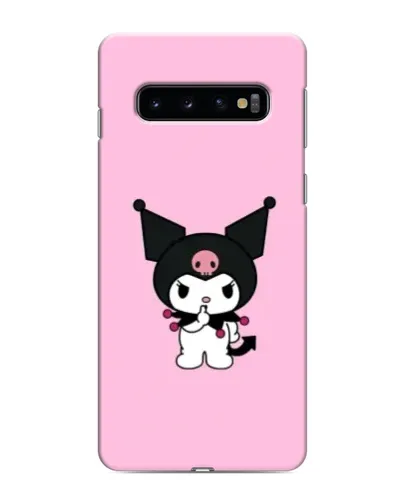 Чехол для Samsung Galaxy S10 с картинкой «Kuromi — розовая нежность» Чехол для Samsung Galaxy S10 с картинкой «Kuromi — розовая нежность»