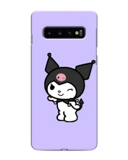 Чехол для Samsung Galaxy S10 с картинкой «Классическая Kuromi»