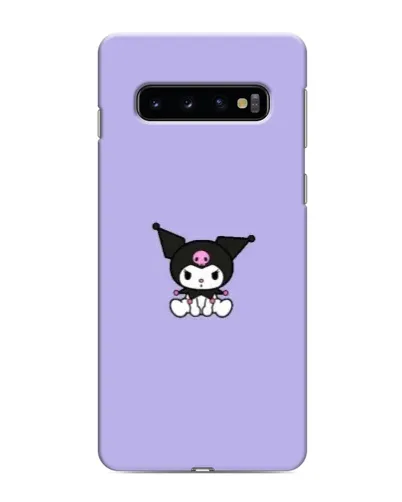 Чехол для Samsung Galaxy S10 с картинкой «Kuromi — фиолетовый минимализм» Чехол для Samsung Galaxy S10 с картинкой «Kuromi — фиолетовый минимализм»