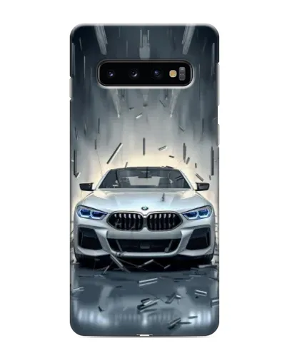 Чехол для Samsung Galaxy S10 с картинкой «BMW в свете фар»
