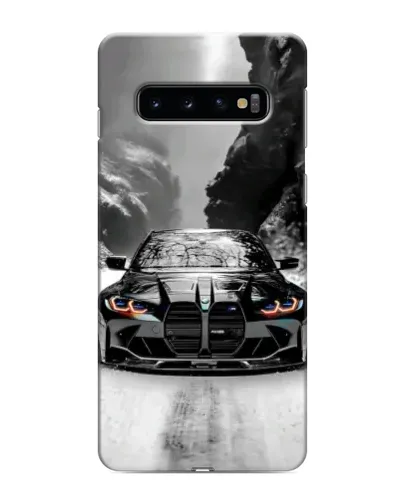 Чохол для Samsung Galaxy S10 з картинкою «BMW — акварельний дрифт» Чохол для Samsung Galaxy S10 з картинкою «BMW — акварельний дрифт»