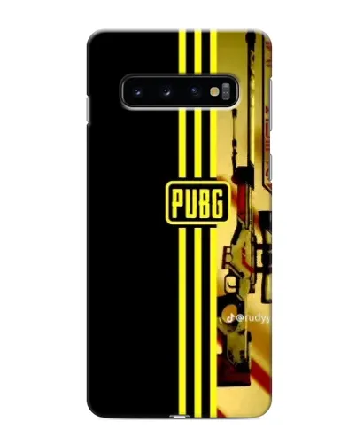 Чехол для Samsung Galaxy S10 с картинкой «PUBG — камуфляжный шлем»