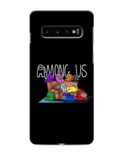 Чехол для Samsung Galaxy S10 с картинкой «Логотип Among Us» Чехол для Samsung Galaxy S10 с картинкой «Логотип Among Us»