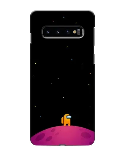 Чехол для Samsung Galaxy S10 с картинкой «Одинокий герой на планете» Чехол для Samsung Galaxy S10 с картинкой «Одинокий герой на планете»