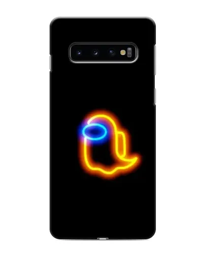 Чехол для Samsung Galaxy S10 с картинкой «Among Us неоновое сияние» Чехол для Samsung Galaxy S10 с картинкой «Among Us неоновое сияние»