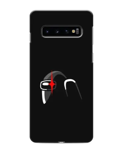 Чехол для Samsung Galaxy S10 с картинкой «Among Us шлем» Чехол для Samsung Galaxy S10 с картинкой «Among Us шлем»