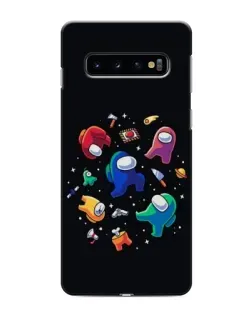 Чехол для Samsung Galaxy S10 с картинкой «Among Us космос»