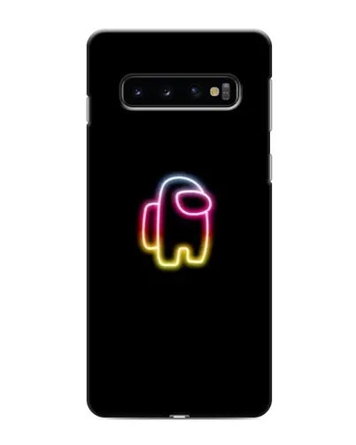 Чехол для Samsung Galaxy S10 с картинкой «Among Us градиент» Чехол для Samsung Galaxy S10 с картинкой «Among Us градиент»