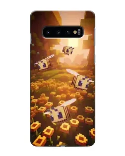 Чехол для Samsung Galaxy S10 с картинкой «Поле подсолнухов»