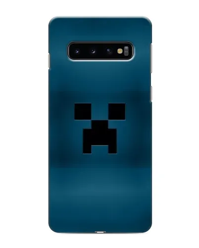 Чехол для Samsung Galaxy S10 с картинкой «Крипер текстура»