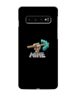Чехол для Samsung Galaxy S10 с картинкой «Алмазная кирка»