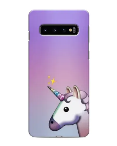 Чехол для Samsung Galaxy S10 с картинкой «Единорог градиент» Чехол для Samsung Galaxy S10 с картинкой «Единорог градиент»