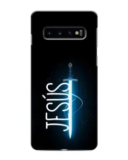 Чехол для Samsung Galaxy S10 с картинкой «Меч Духа Jesus»