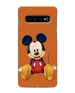 Чехол для Samsung Galaxy S10 с картинкой «Микки отдыхает»