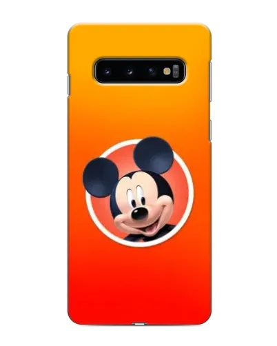 Чехол для Samsung Galaxy S10 с картинкой «Mickey в круге»