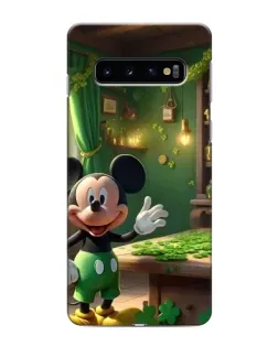 Чехол для Samsung Galaxy S10 с картинкой «Микки в мастерской»