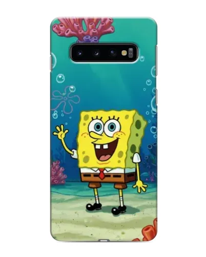 Чехол для Samsung Galaxy S10 с картинкой «Подводный привет»