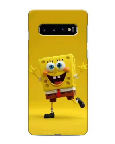 Чехол для Samsung Galaxy S10 с картинкой «Позитивный Губка Боб»