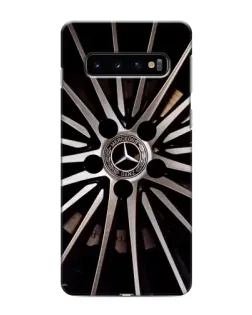 Чехол для Samsung Galaxy S10 с картинкой «Диск Mercedes»