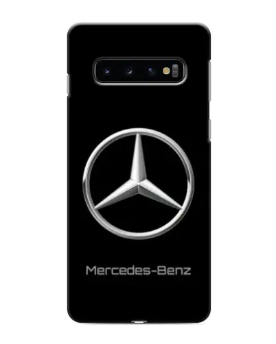 Чехол для Samsung Galaxy S10 с картинкой «Mercedes Silver Logo»