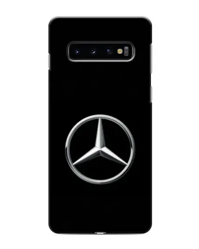 Чехол для Samsung Galaxy S10 с картинкой «Mercedes классический лого»