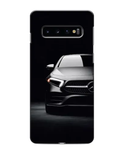 Чехол для Samsung Galaxy S10 с картинкой «Свет фар Mercedes»