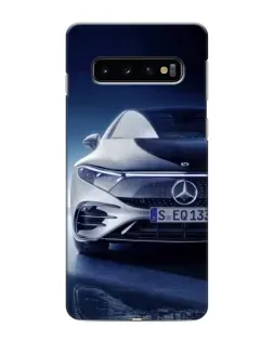 Чехол для Samsung Galaxy S10 с картинкой «Mercedes EQ — будущее»