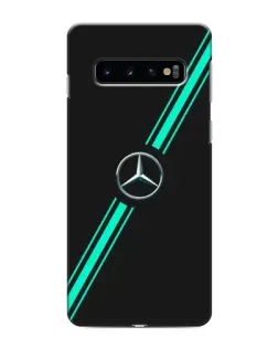 Чехол для Samsung Galaxy S10 с картинкой «Спортивные линии Mercedes»