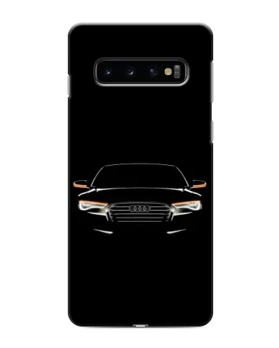 Чехол для Samsung Galaxy S10 с картинкой «Audi — ночной контур» Чехол для Samsung Galaxy S10 с картинкой «Audi — ночной контур»