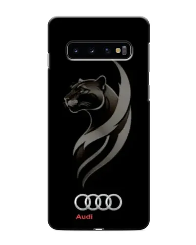 Чехол для Samsung Galaxy S10 с картинкой «Графика — пантера и Audi» Чехол для Samsung Galaxy S10 с картинкой «Графика — пантера и Audi»