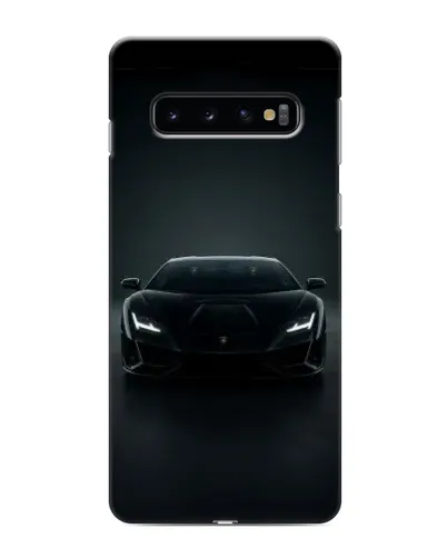 Чехол для Samsung Galaxy S10 с картинкой «Черный Lamborghini Aventador» Чехол для Samsung Galaxy S10 с картинкой «Черный Lamborghini Aventador»