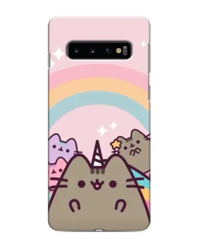 Чехол для Samsung Galaxy S10 с картинкой «Единорог Pusheen»