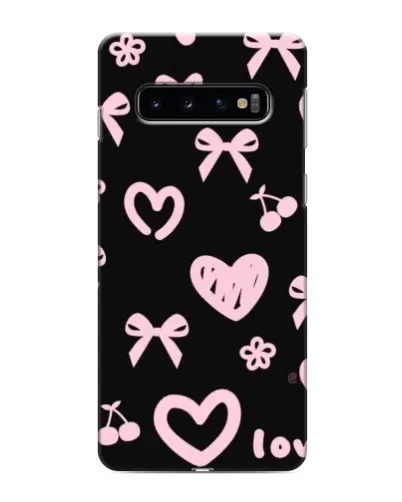 Чехол для Samsung Galaxy S10 с картинкой «Сатиновый бант»