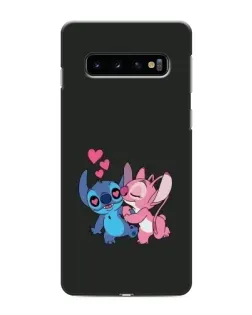 Чехол для Samsung Galaxy S10 с картинкой «Анжел целует Стича» Чехол для Samsung Galaxy S10 с картинкой «Анжел целует Стича»