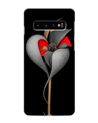 Чехол для Samsung Galaxy S10 с картинкой «Серебряный фантазийный цветок» Чехол для Samsung Galaxy S10 с картинкой «Серебряный фантазийный цветок»