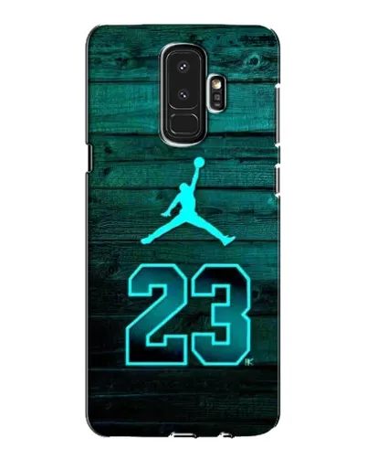 Чехол для Samsung Galaxy S9 Plus (G965) с картинкой «Jordan Cyan 23» Чехол для Samsung Galaxy S9 Plus (G965) с картинкой «Jordan Cyan 23»