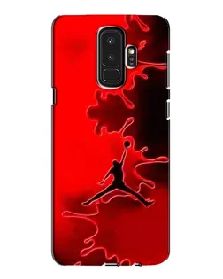 Чехол для Samsung Galaxy S9 Plus (G965) с картинкой «Jordan Red Smoke»