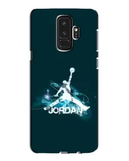 Чехол для Samsung Galaxy S9 Plus (G965) с картинкой «Jordan Blue Fire»