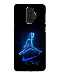 Чехол для Samsung Galaxy S9 Plus (G965) с картинкой «Jordan Neon Blue»