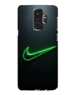 Чохол для Samsung Galaxy S9 Plus (G965) з картинкою «Неоновий контур Nike»