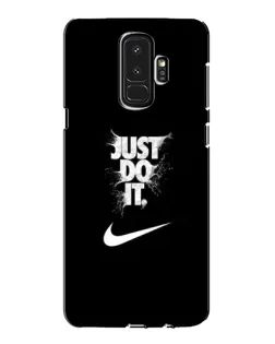 Чехол для Samsung Galaxy S9 Plus (G965) с картинкой «Текстовый принт Nike»